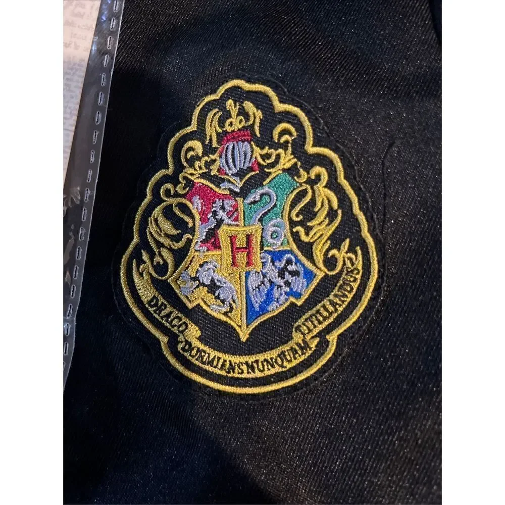 HARRY POTTER HOGWARTS HOODED ROBE WITH GRYFFINDOR TIE AND GLASSES Kids Fits Most
